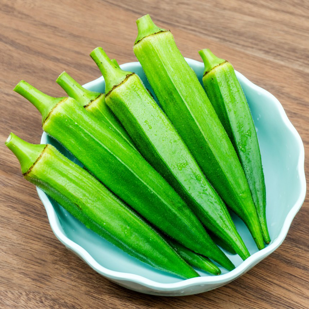 100pc Okra Seeds for Planting Non GMO Heirloom Seeds Fresh Garden Seed，Non-GMO – Perfect for Farm & Vegetable Gardening – High Germination Rate, Ideal for Farm, Home & Gardening