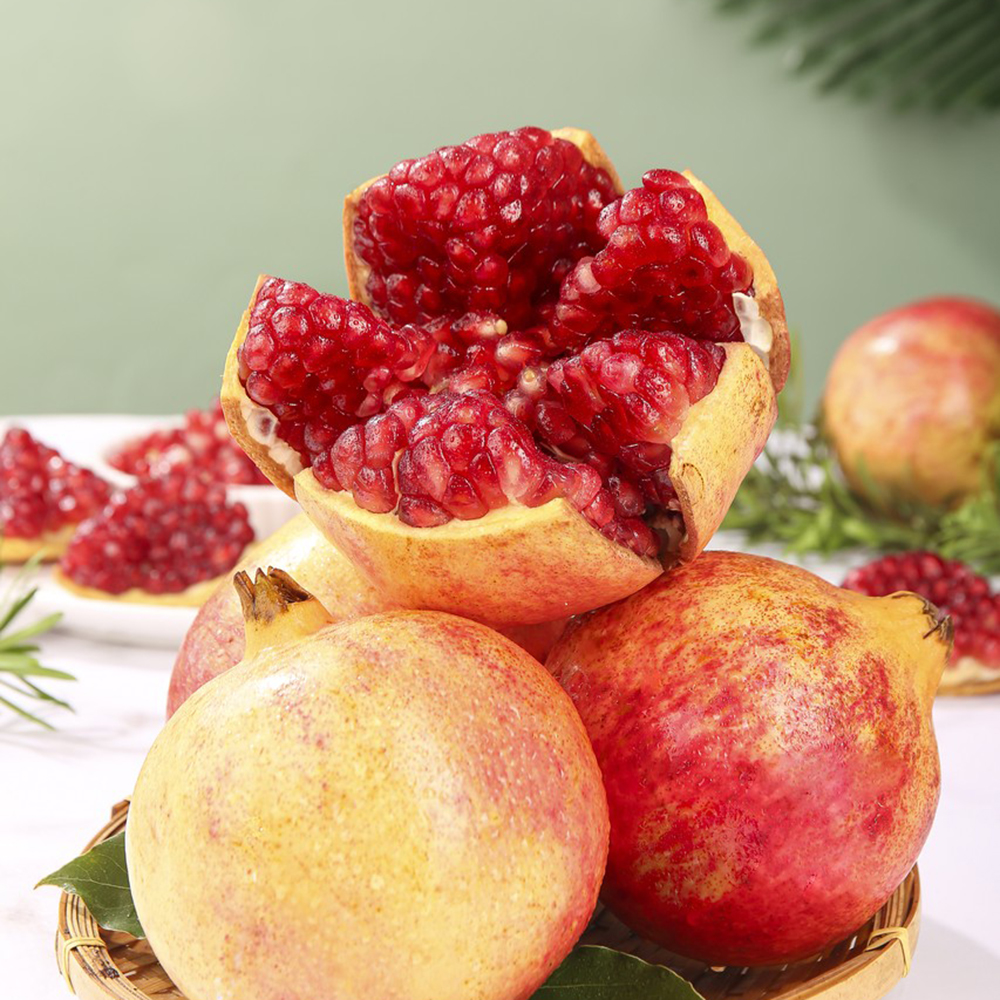 100 Pomegranate Seeds - Top-Grade for Gardeners, Easy to Plant & Cultivate