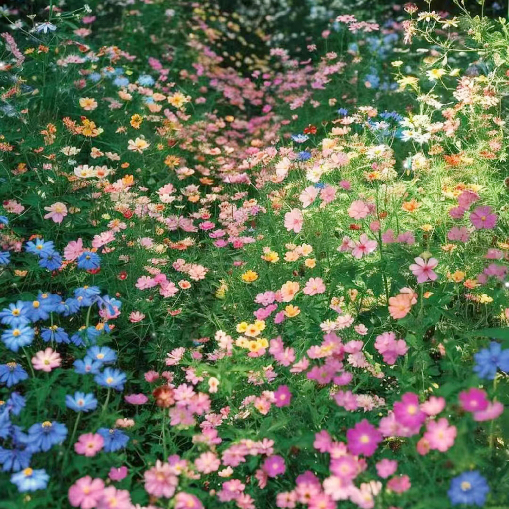 600 Wildflower Seeds - Fresh Viable Mix, Ideal for Backyards & Natural Landscaping