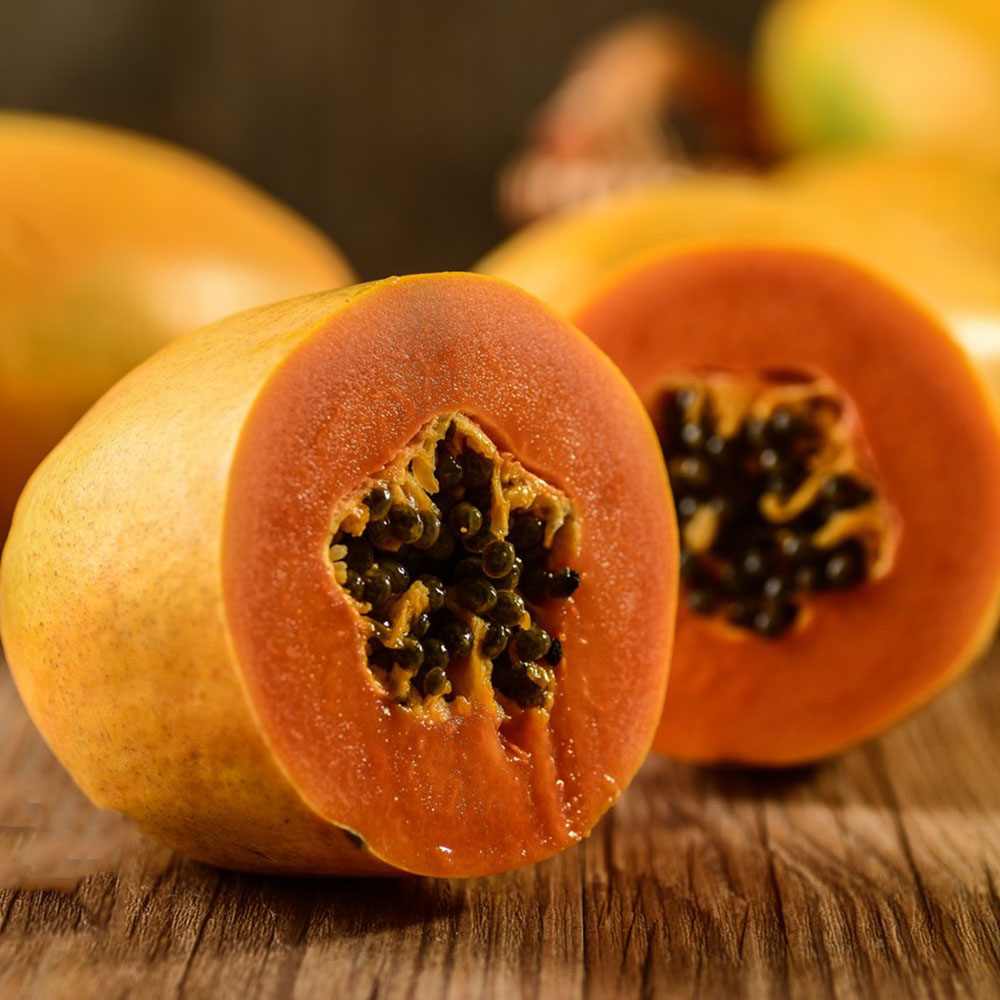 10 Papaya Seeds - Premium Quality for Home Gardening, High Germination Rate